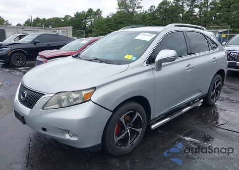 2010 Lexus Rx 350 from USA, damaged, VIN 2T2BK1BA3AC032359